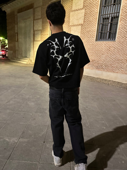 HEDENS Black Shirt -boxy fit