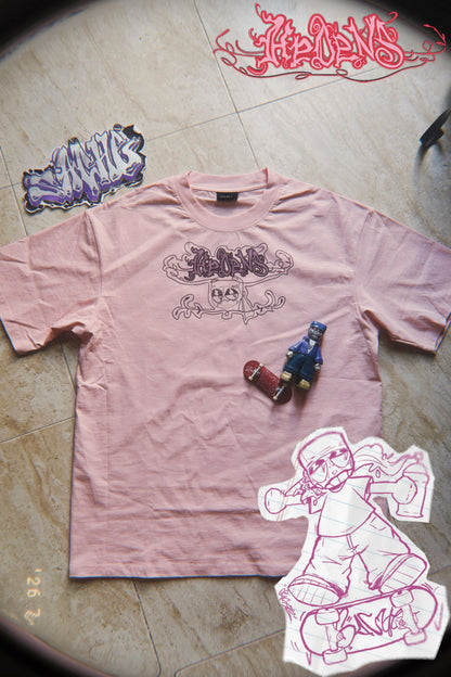 HEDENS Sache Shirt Pink- Oversize fit