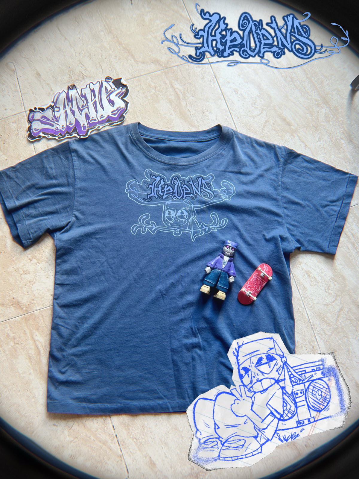 HEDENS Sache Shirt Blue- Normal fit