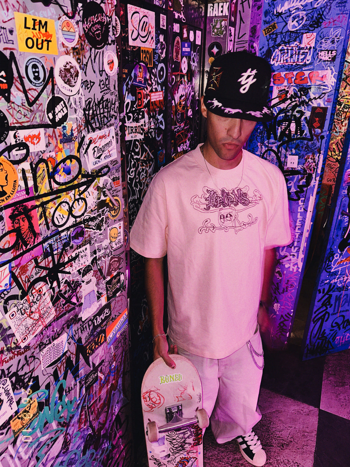 HEDENS Sache Shirt Pink- Oversize fit