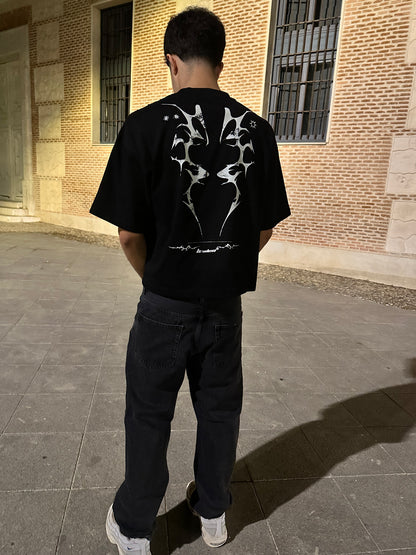 HEDENS Black Shirt -boxy fit
