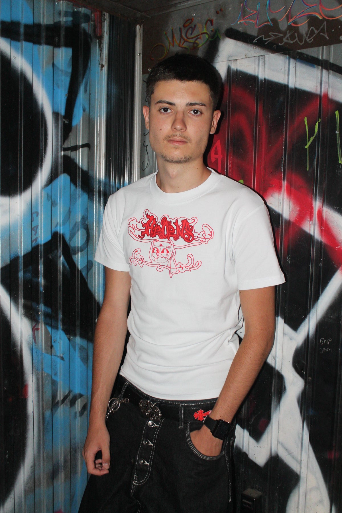 HEDENS Sache Shirt Red - Slim fit