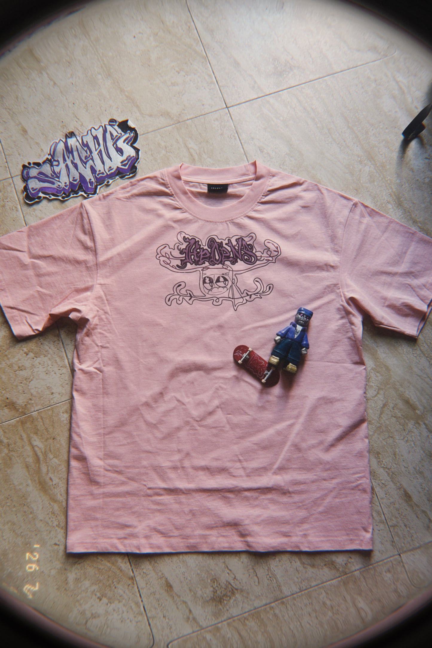 HEDENS Sache Shirt Pink- Oversize fit