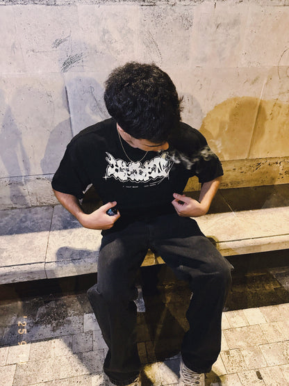 HEDENS Black Shirt -boxy fit