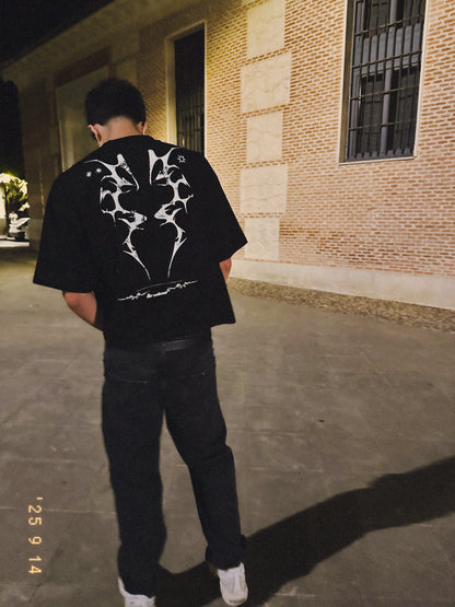 HEDENS Black Shirt -boxy fit