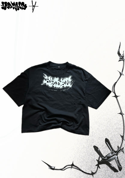 HEDENS Black Shirt -boxy fit