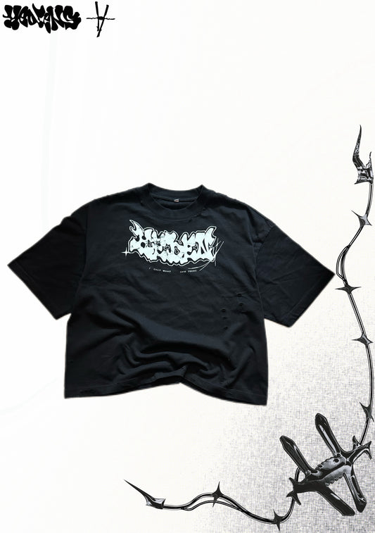 HEDENS Black Shirt -boxy fit