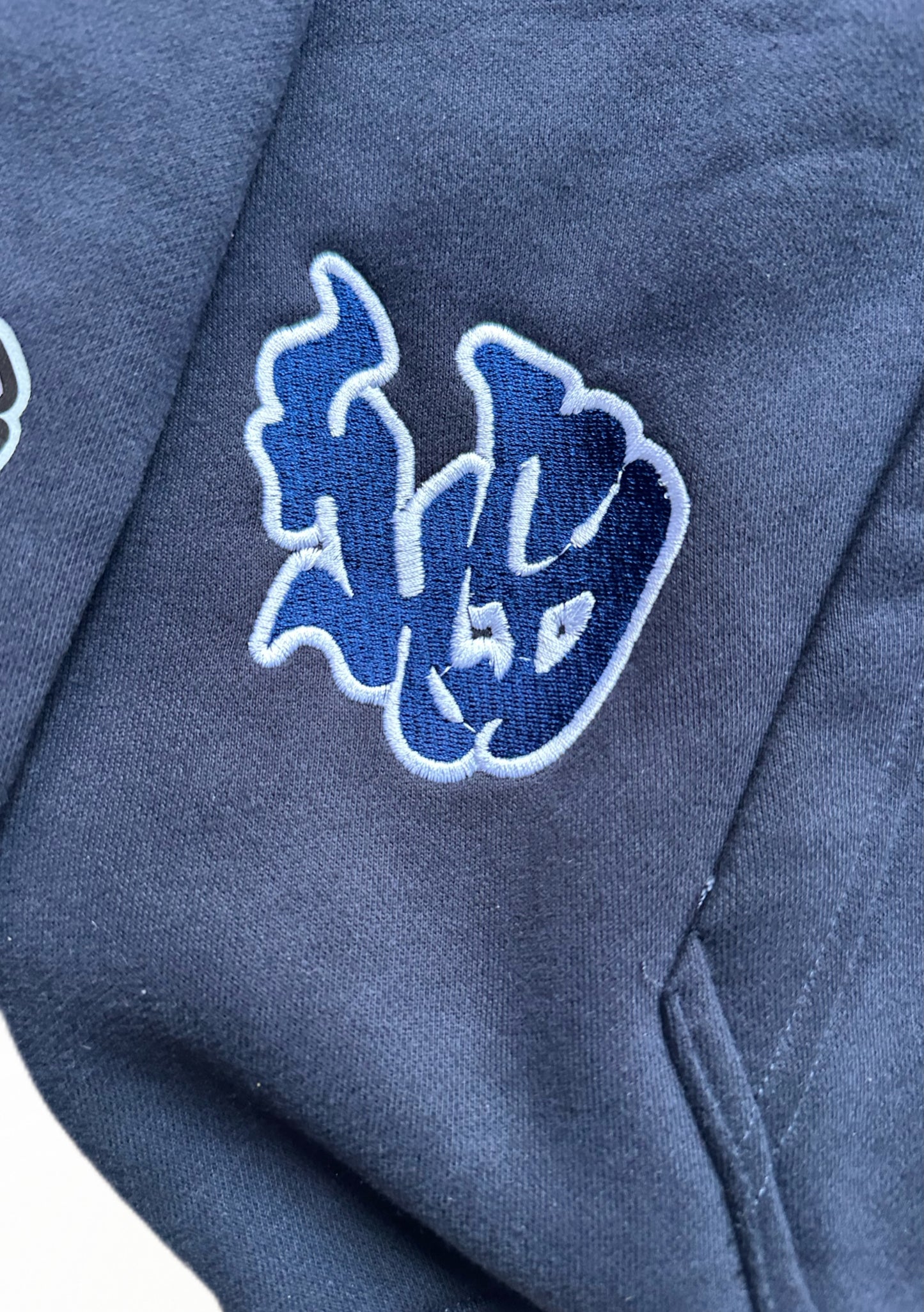 HEDENS Navy Blue Hoodie - oversize fit