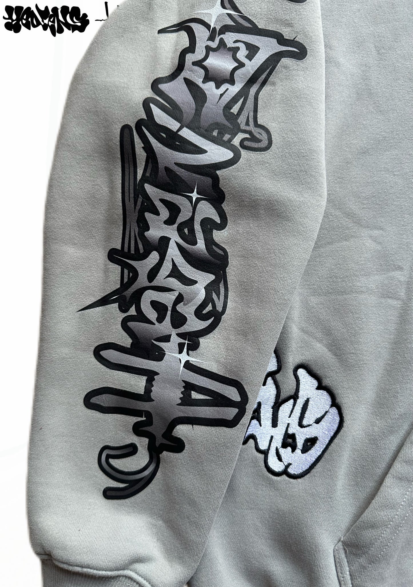 HEDENS Grey Hoodie - oversize fit