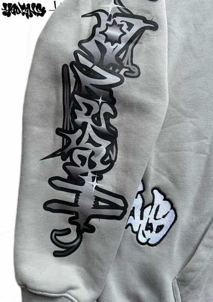 HEDENS Grey Hoodie - oversize fit