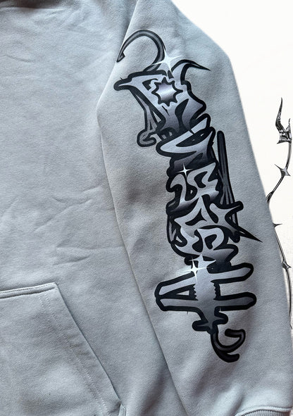 HEDENS Grey Hoodie - oversize fit